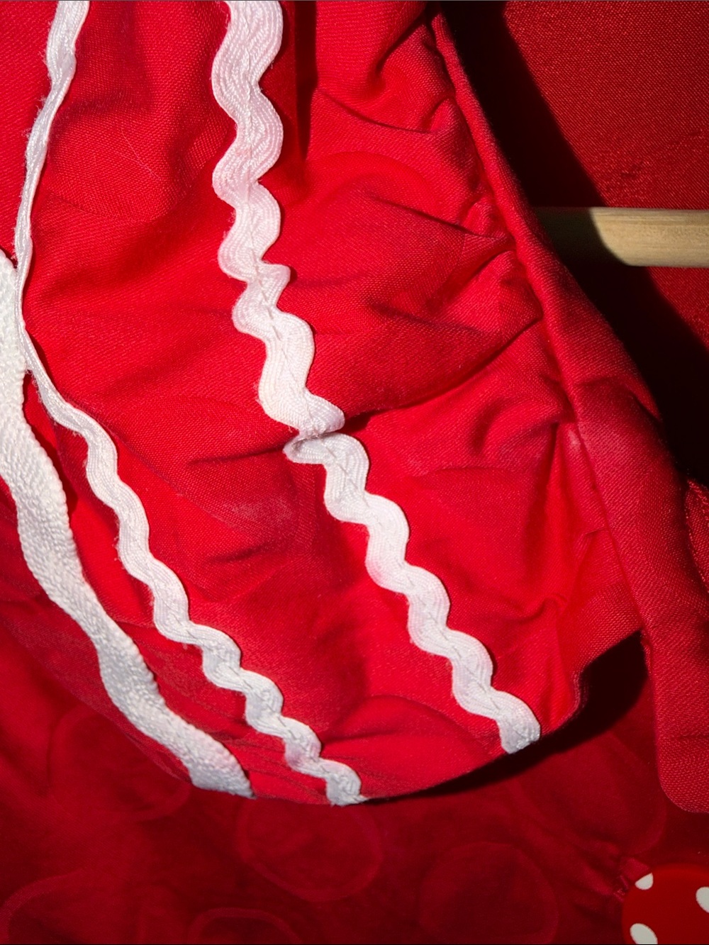 Moschino Jeans Peter Pan Collar Red Cropped Jacket Sz. 4 - Picture 7 of 8